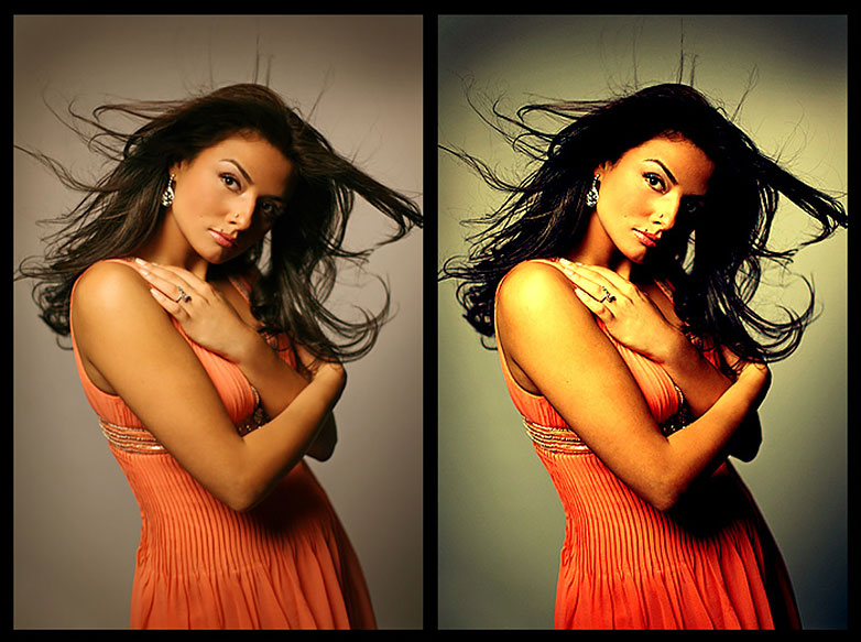 Винтажный матовый эффект Photoshop
